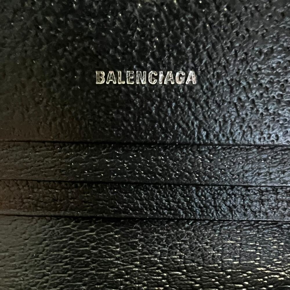 Balenciaga x Gucci Hacker Project BB Canvas Monogram Ophidia Web Black Wallet - Picture 3 of 13